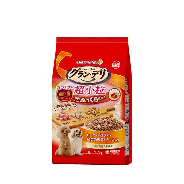 グラン・デリ ふっくら仕立て食べやすい超小粒 1.7kg