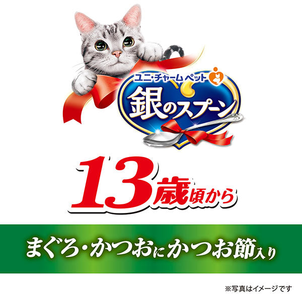銀のスプーン缶13歳頃からまぐろ・かつおにかつお節入り 70g