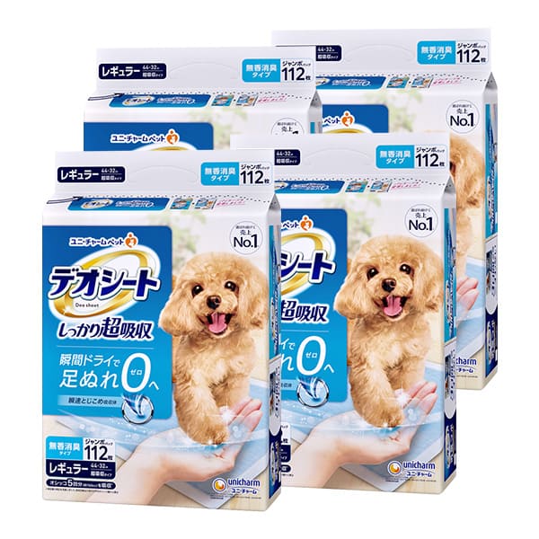 デオシート しっかり超吸収 無香消臭タイプ レギュラー 112枚