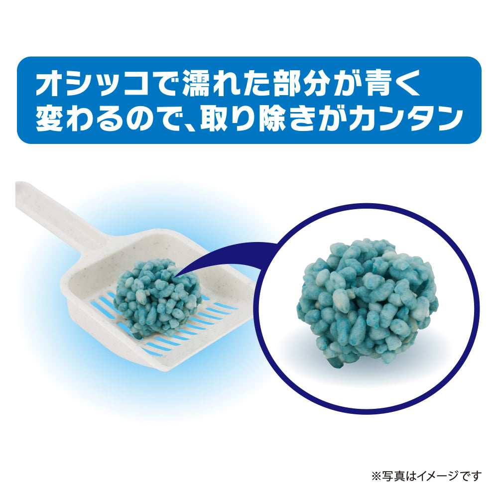 デオサンド 香りで消臭する紙砂 ナチュラルソープの香り 5L×6