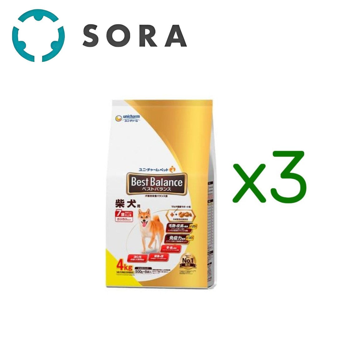 ベストバランス カリカリ仕立て 柴犬用 7歳以上用 4kg