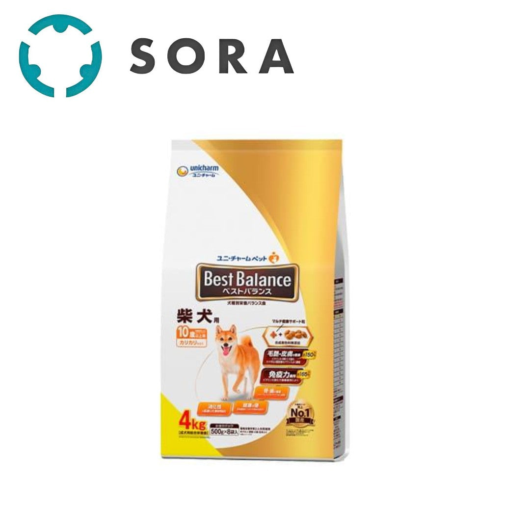 ベストバランス カリカリ仕立て 柴犬用 10歳以上用 4kg