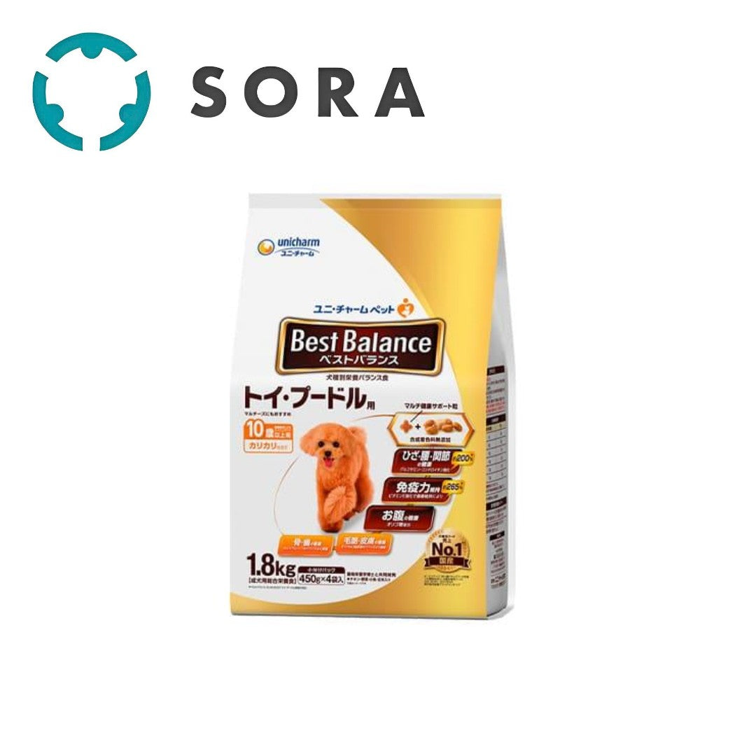 ベストバランス カリカリ仕立て トイ・プードル用 10歳以上用 1.8kg