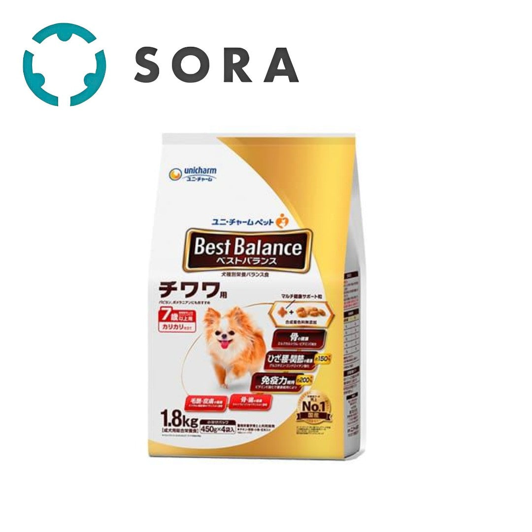 ベストバランス カリカリ仕立て チワワ用 7歳以上用 1.8kg