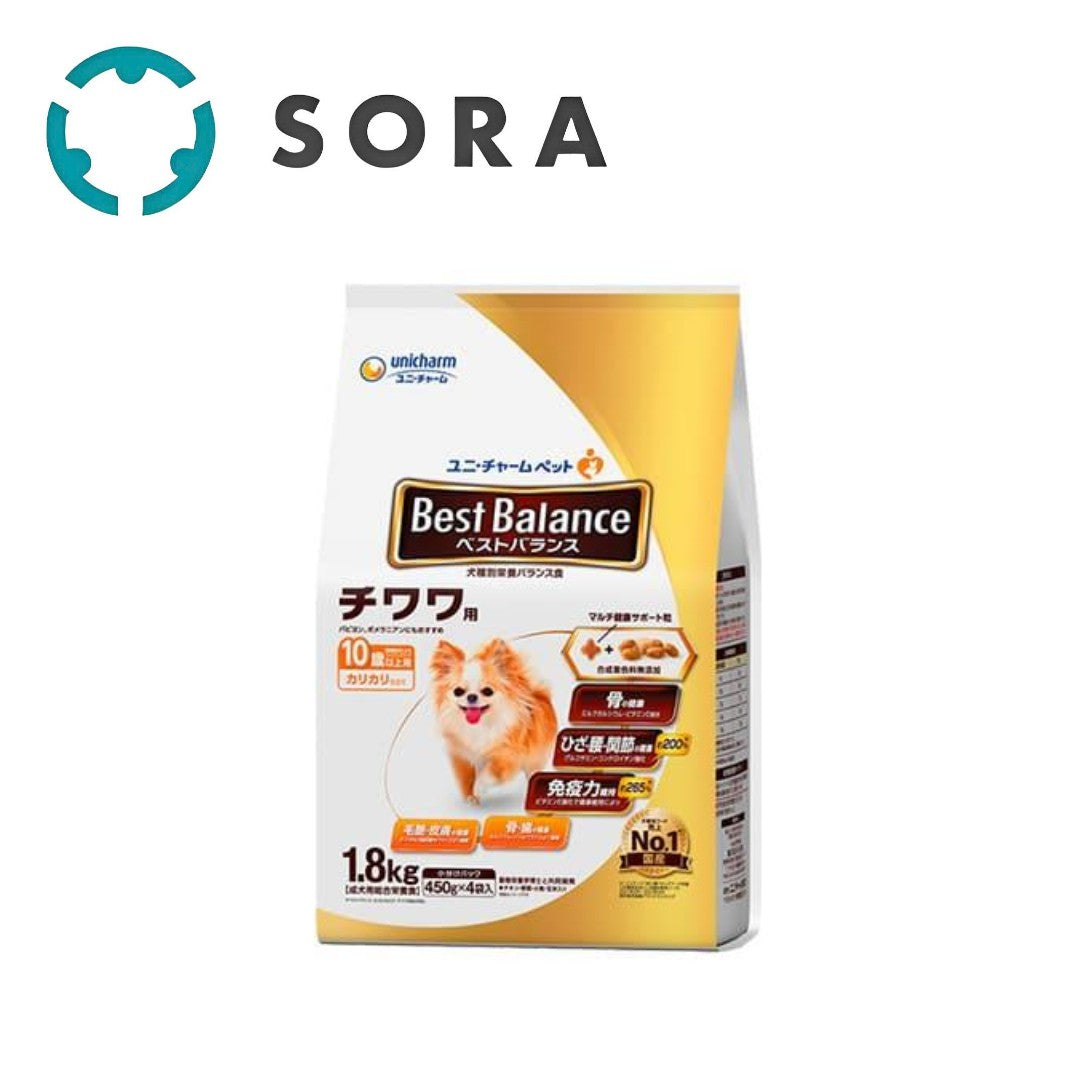 ベストバランス カリカリ仕立て チワワ用 10歳以上用 1.8kg