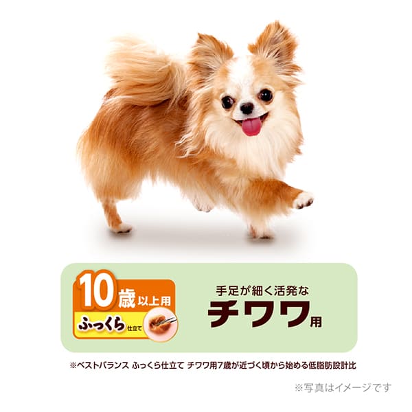 ベストバランス ふっくら仕立て チワワ用 10歳以上用 1.7kg