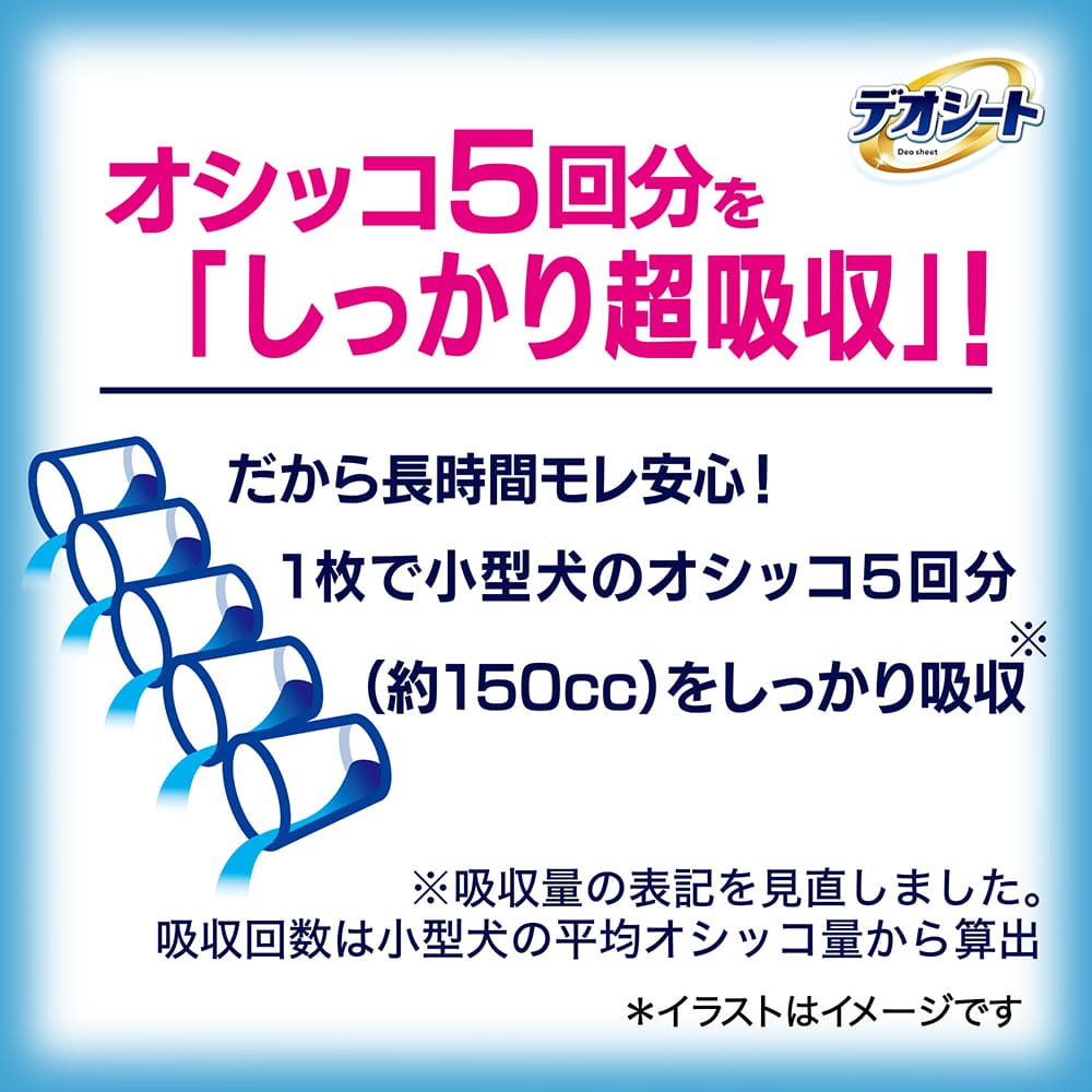 デオシート しっかり超吸収 無香消臭タイプ レギュラー 112枚