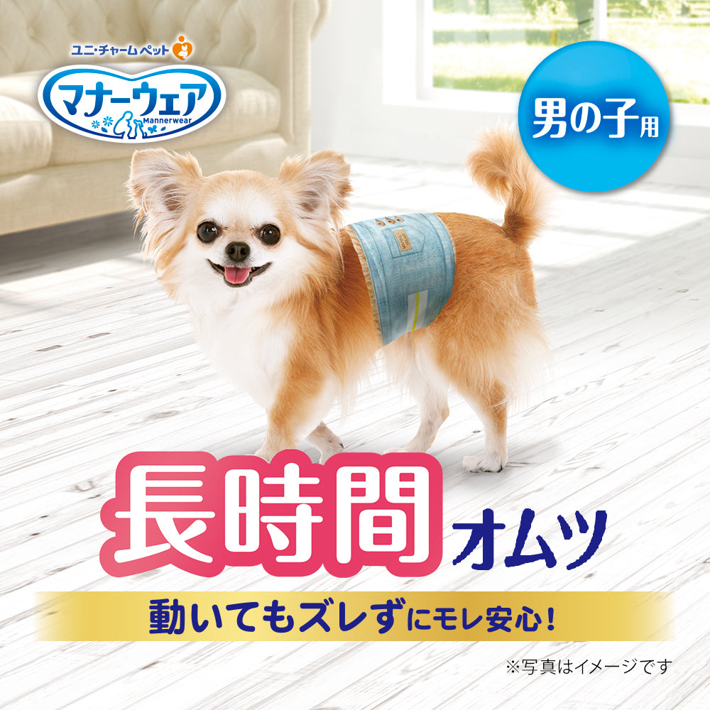 マナーウェア 長時間オムツ 男の子用 SSS 48枚