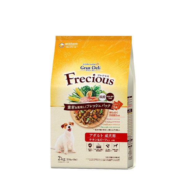 Frecious アダルト成犬用 チキン&ビーフ入り 2kg
