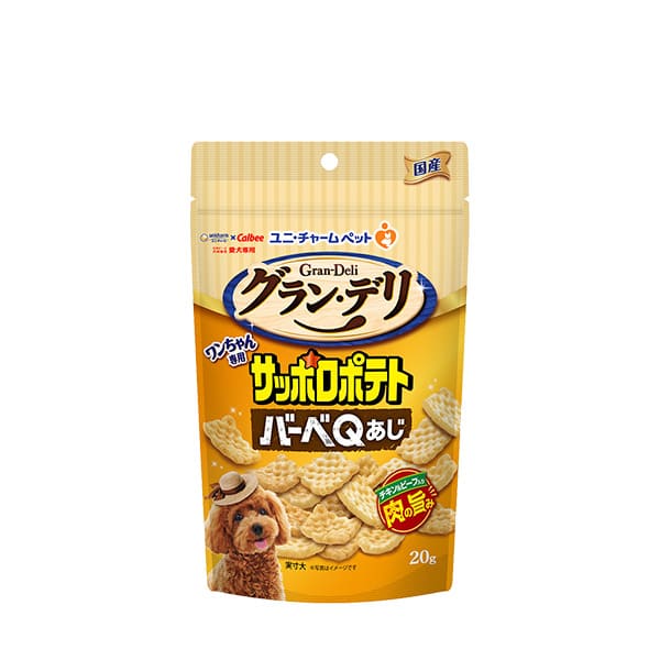 グラン・デリ　ワンちゃん専用　サッポロポテト　バーベＱあじ 20g