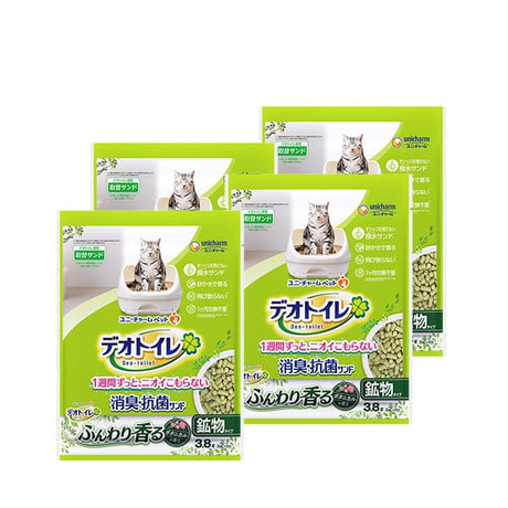 【ケース】デオトイレふんわり香る消臭・抗菌サンドボタニカルの香り 3.8L×4