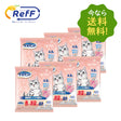 【ケース】RefF（リーフ）デオサンド香りで消臭する紙砂【みらいサイクル商品】ピュアフローラルの香り 4.8L×6