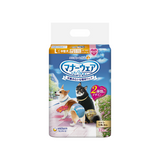 マナーウェア 女の子用 Ｌ ベージュチェック・デニム 32枚