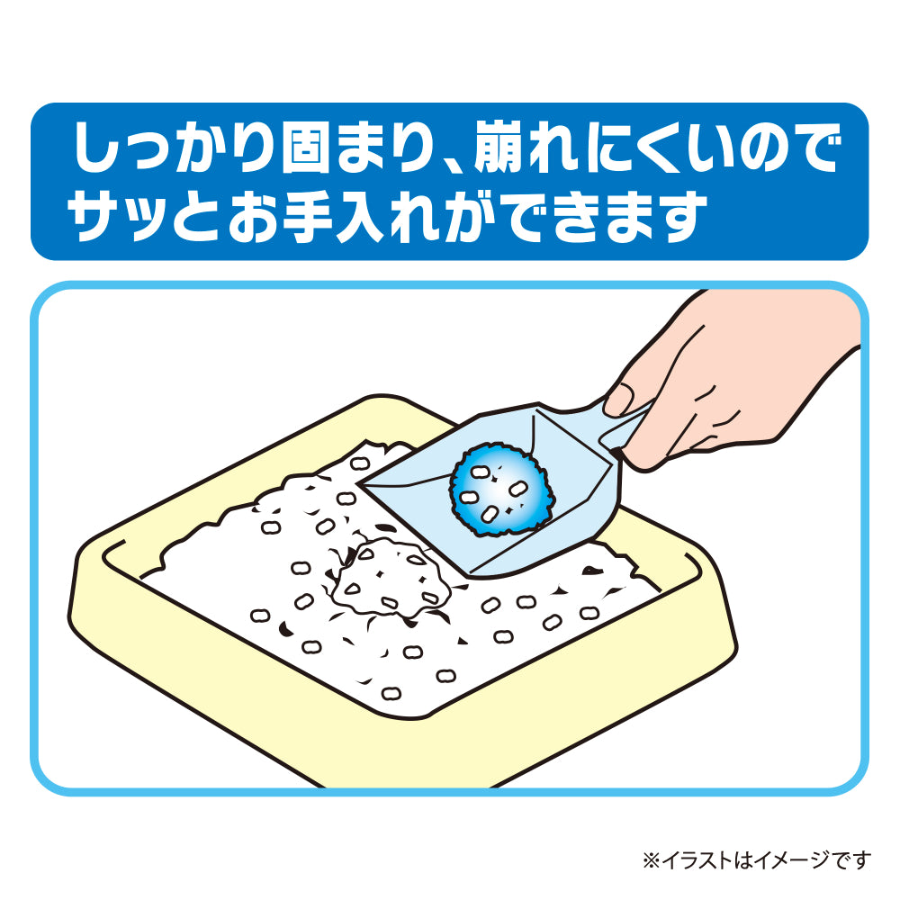 デオサンド 香りで消臭する紙砂 ナチュラルソープの香り 5L×6