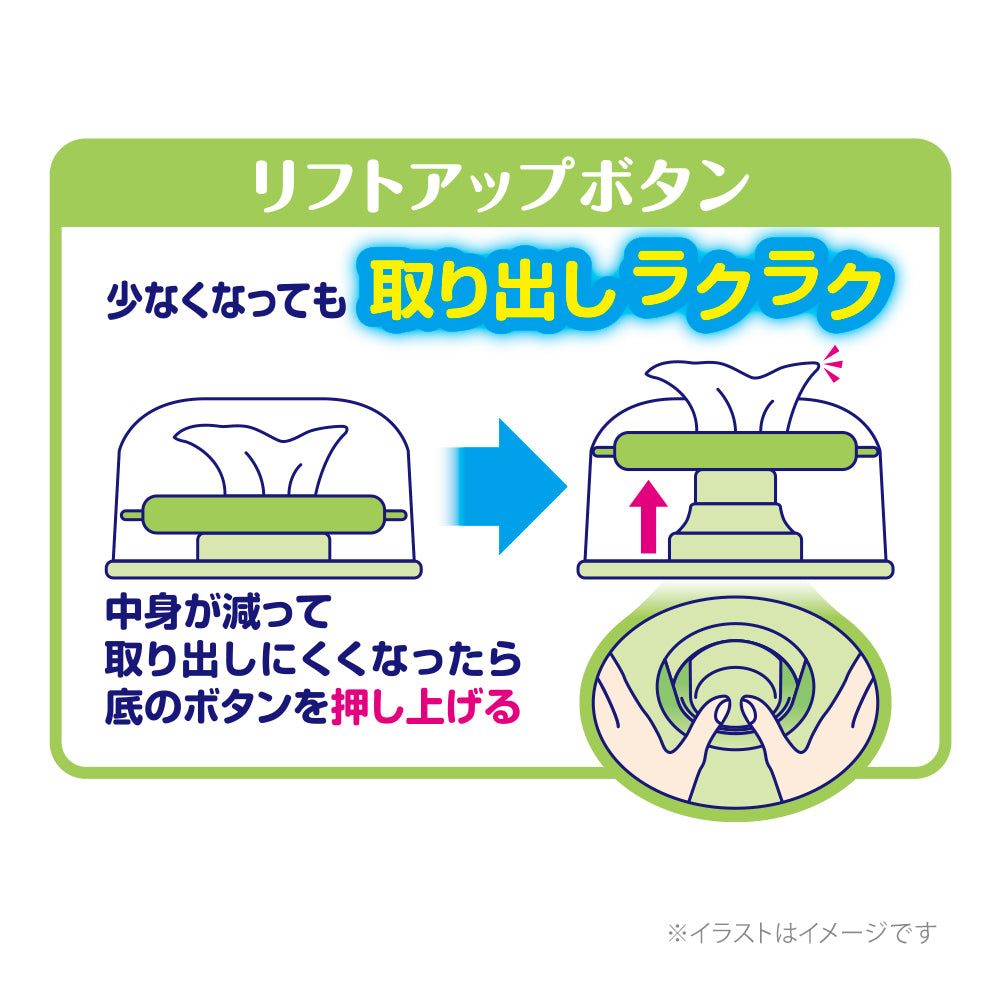 デオクリーン ノンアルコール除菌 ウェットティッシュ 本体60枚