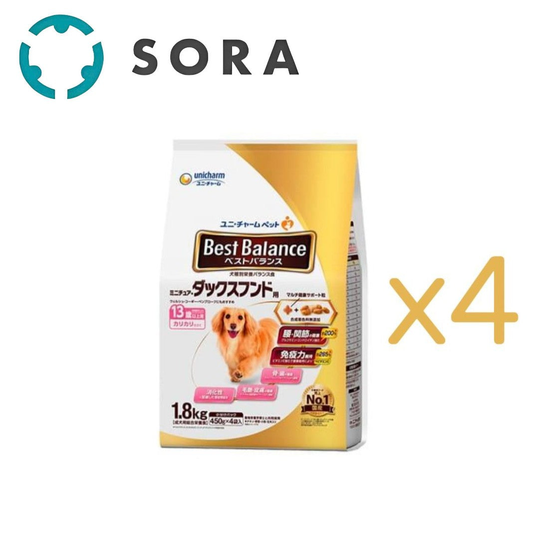 ベストバランス カリカリ仕立て ミニチュア・ダックスフンド用 13歳以上用 1.8kg