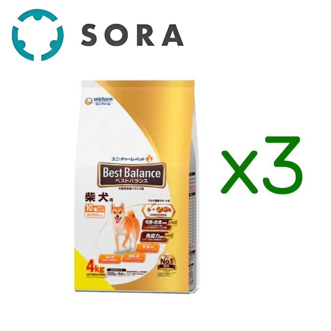 ベストバランス カリカリ仕立て 柴犬用 10歳以上用 4kg