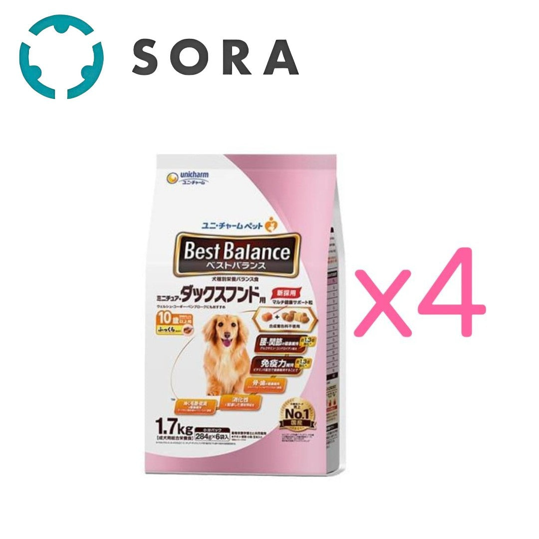 ベストバランス ふっくら仕立て ミニチュア・ダックスフンド用 10歳以上用 1.7kg