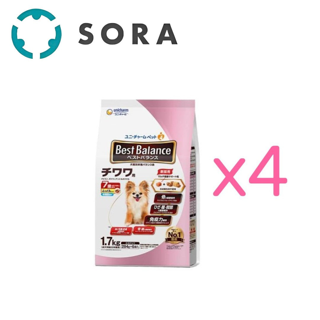 ベストバランス ふっくら仕立て トイ・プードル用 7歳が近づく頃から始める低脂肪 1.7kg