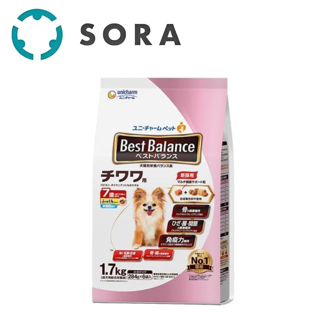 ベストバランス ふっくら仕立て トイ・プードル用 7歳が近づく頃から始める低脂肪 1.7kg