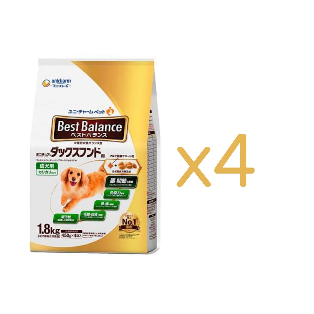 ベストバランス カリカリ仕立て ミニチュア・ダックスフンド用 1.8kg