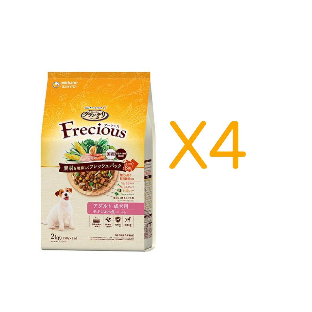 グラン・デリ Frecious アダルト成犬用 チキン＆小魚入り 2kg