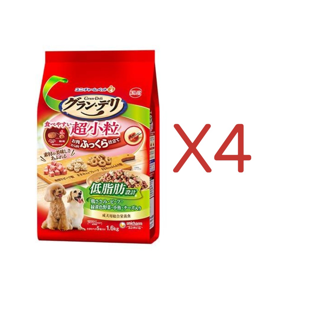 グラン・デリふっくら仕立て低脂肪食べやすい超小粒 1.6kg
