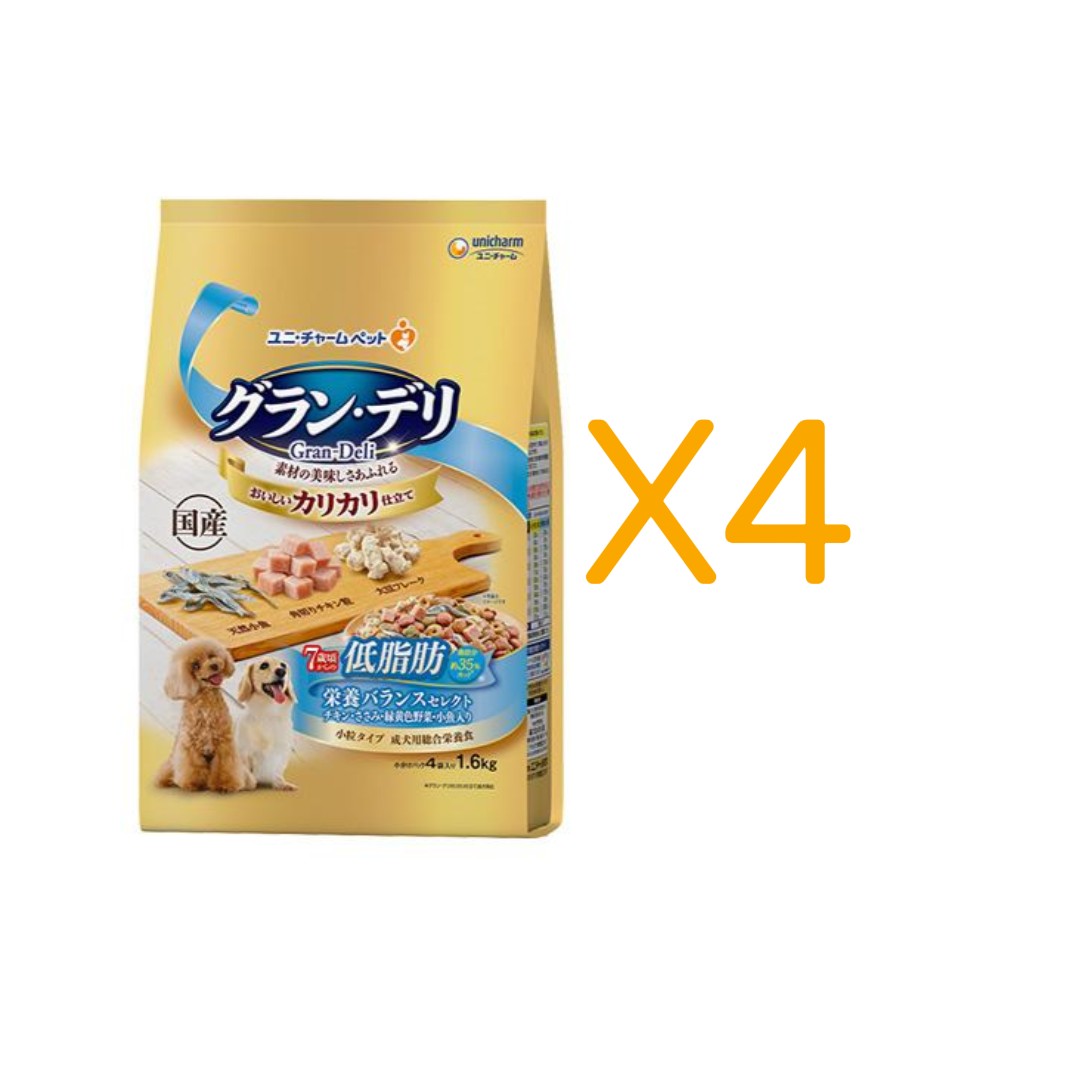 グラン・デリカリカリ仕立て7歳頃からの低脂肪栄養バランスセレクト～脂肪分約35％カット～ 1.6kg