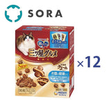 【ケース】銀のスプーン三ツ星グルメお魚味クリームお腹の健康ケア3種のアソート 180g