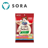 銀のスプーン　おやつ　にっぽんSelect　毛玉ケアとろリッチ　３種の魚介・鶏ささみ味アソートまぐろ＆鶏ささみ＆ほたて 108g