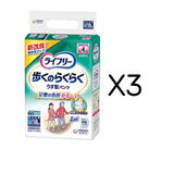 ライフリー 歩くのらくらくうす型パンツ 4回M 18枚