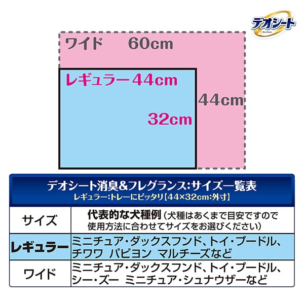 デオシート消臭&フレグランスフローラルシャボンの香りレギュラー 120枚