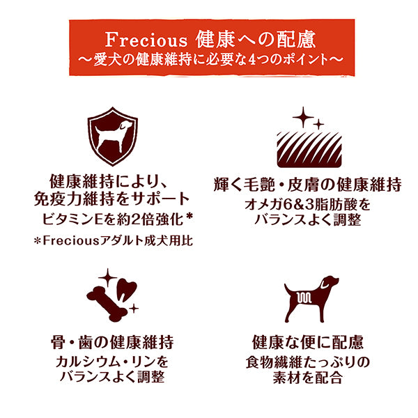 Frecious パピー子犬用 チキン&ビーフ入り 2kg