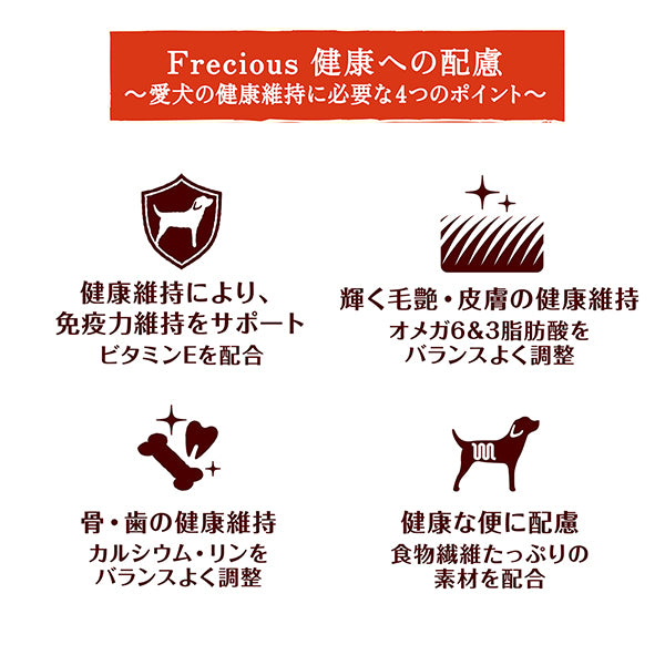 Frecious アダルト成犬用 超小型犬用 チキン&ビーフ入り 2kg