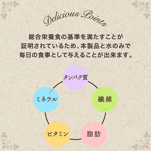 グラン・デリ ふっくら仕立て ビーフ・白身魚・チキン・緑黄色野菜・チーズ・角切りビーフ粒入り 1.7kg